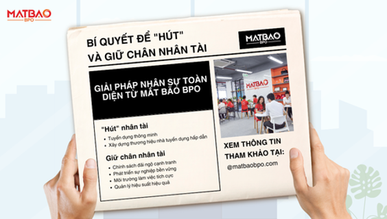 ✨ Bí quyết để "hút" và giữ chân nhân tài: Giải pháp nhân sự toàn diện từ Mắt Bão BPO. 🎯
